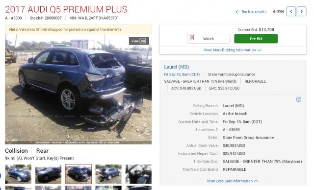 1 audi usa car