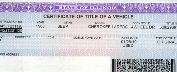 sertificate title